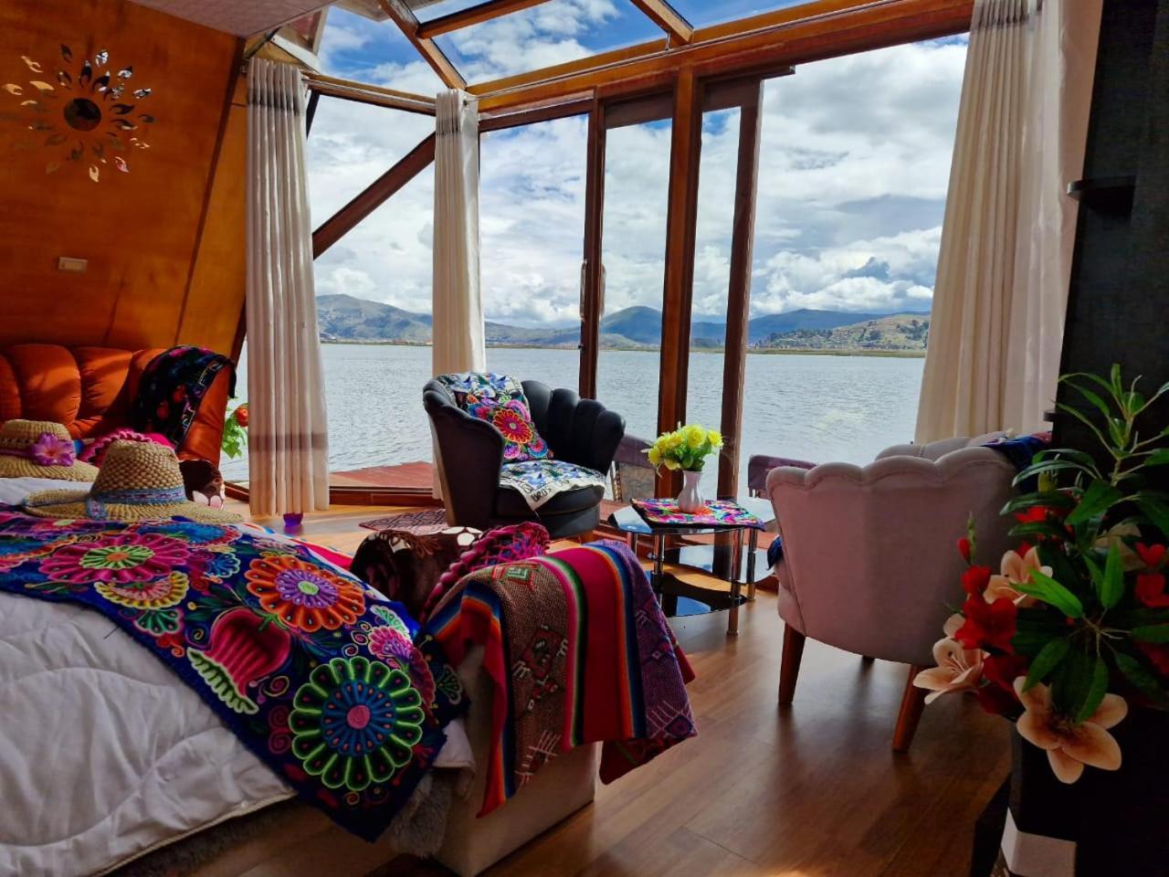 Titicaca Jaltawi Lodge プーノ エクステリア 写真